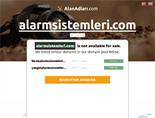 Tablet Screenshot of alarmsistemleri.com